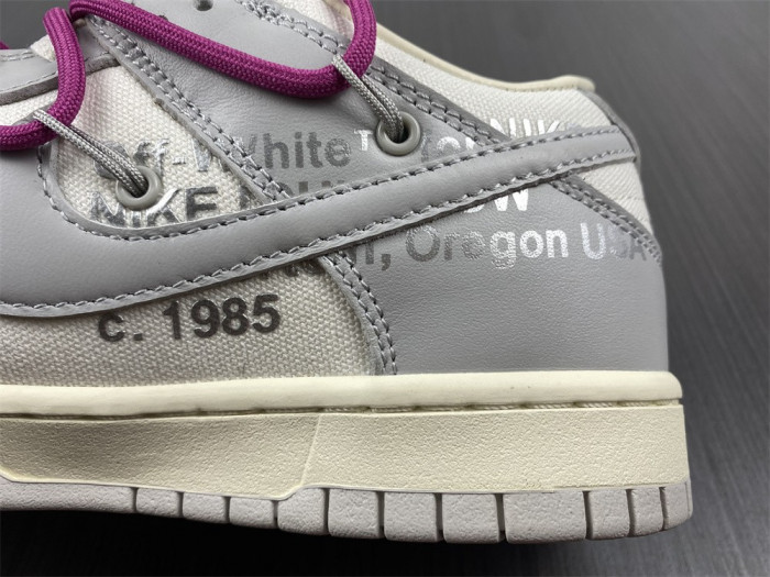 Off-White x Dunk Low 'Lot 30 of 50' DM1602-122 - CCSHOES