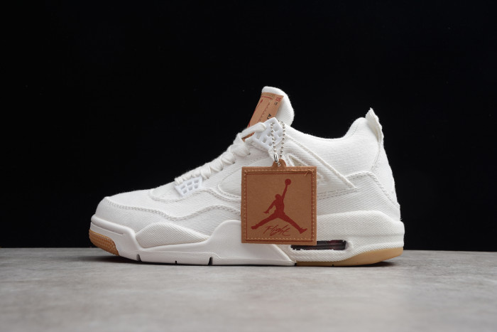 Levi's x Air Jordan 4 'White' AO2571-100 - CCSHOES