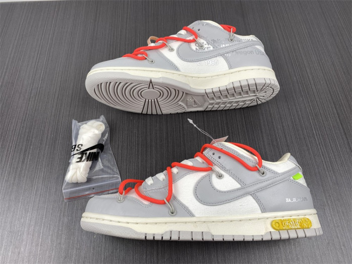 Off-White x Dunk Low 'Lot 06 of 50' DJ1602-110 - CCSHOES