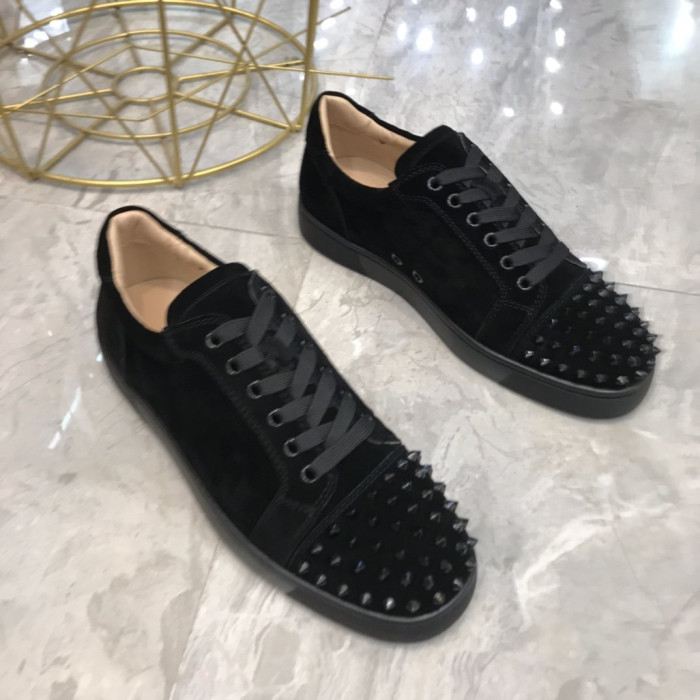 Christian Louboutin Louis Junior Spikes - CCSHOES