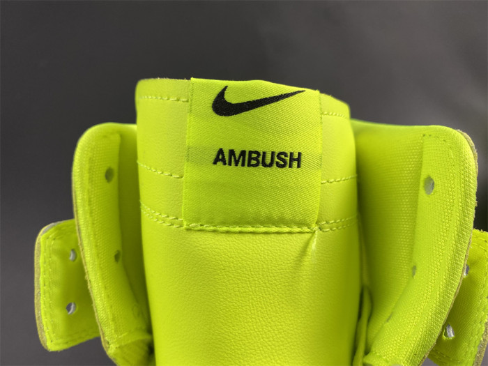 Nike Dunk High AMBUSH Flash Lime CU7544-300 - CCSHOES