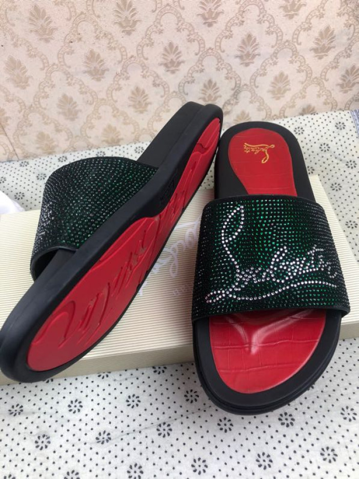 CHRISTIAN LOUBOUTIN SLIPPERS - CCSHOES