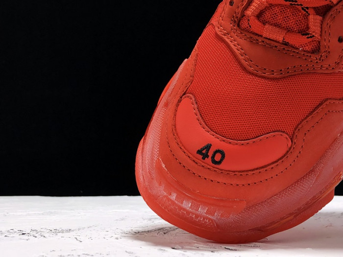 BLCG Triple S Red Clear Sole 541624 W09O1 6500 - CCSHOES