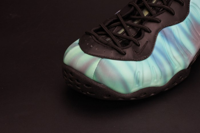 Nike Air Foamposite One “Northern Lights” Black/Green mens 840559-001 - CCSHOES