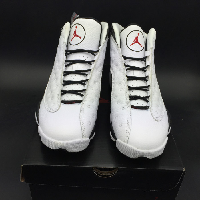AIR JORDAN 13 RETRO SNGL DAY "LOVE AND RESPECT" black/ white mens 888164-112 - CCSHOES