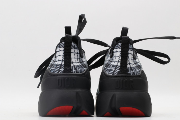 DR-CONNECT BLACK PLAID - CCSHOES