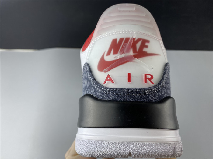 AIR JORDAN 3 RETRO "WHITE FIRE RED" CZ6431-100 - CCSHOES