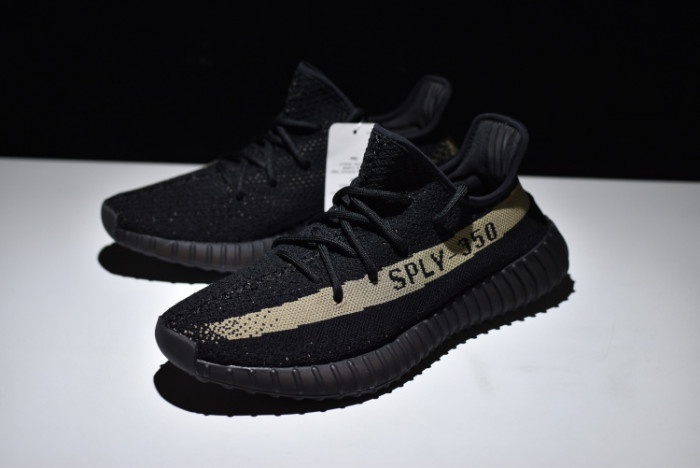 Adidas Yeezy Boost 350 V2 Core Black Green BY9611 - CCSHOES
