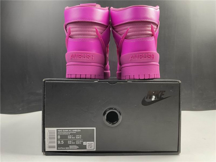 Nike Dunk High Ambush Active Fuchsia CU7544-600 - CCSHOES