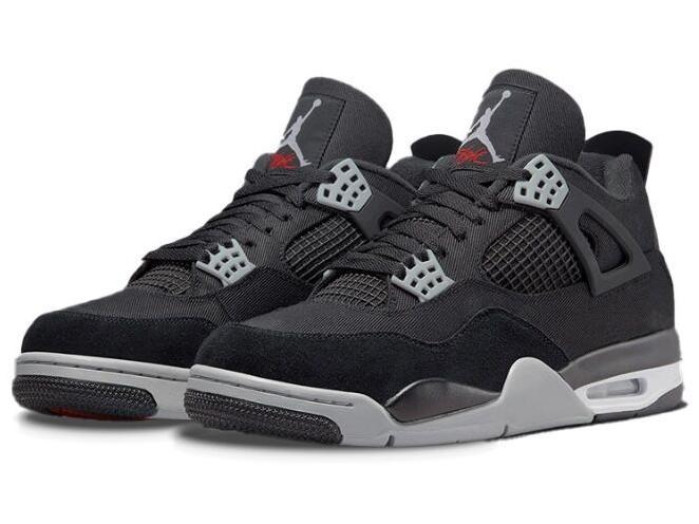 Jordan 4 Retro SE Black CANVAS DH7138-006 - CCSHOES