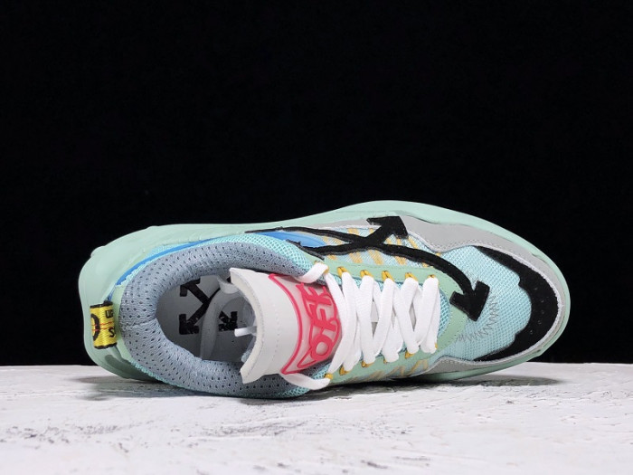 OFF-WHITE C/O ODSY-1000 SNEAKER GREEN - CCSHOES