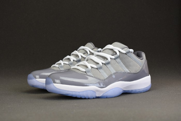 Air Jordan 11 Low Cool Grey 528895-003 - CCSHOES