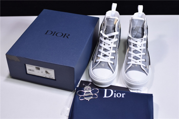 DR B23 Oblique High Top Sneakers - CCSHOES