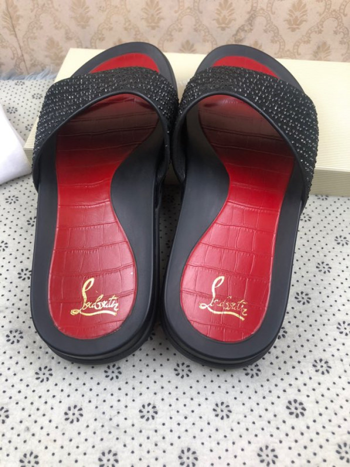 CHRISTIAN LOUBOUTIN SLIPPERS - CCSHOES