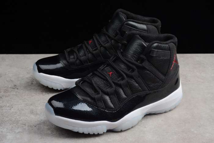 Air Jordan 11 Retro BP "72-10" black mens 378037-002 - CCSHOES