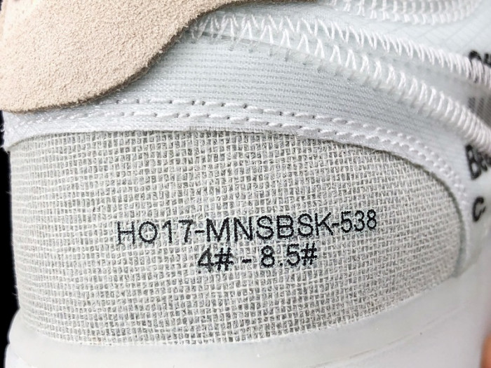 Nike Air Force 1 Low Off-White AO4606-100 - CCSHOES
