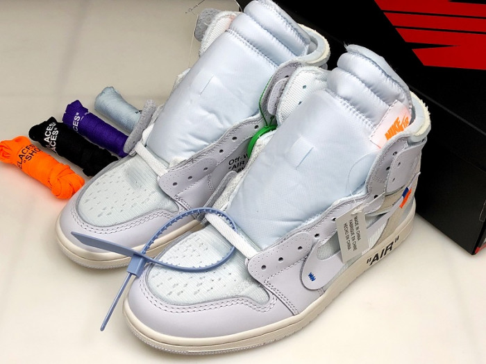 Off-White Air Jordan 1 Retro High White AQ0818-100 - CCSHOES