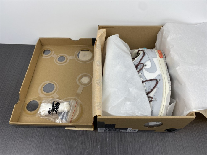 Nike Dunk Low Off-White Lot 46 DM1602-102 - CCSHOES