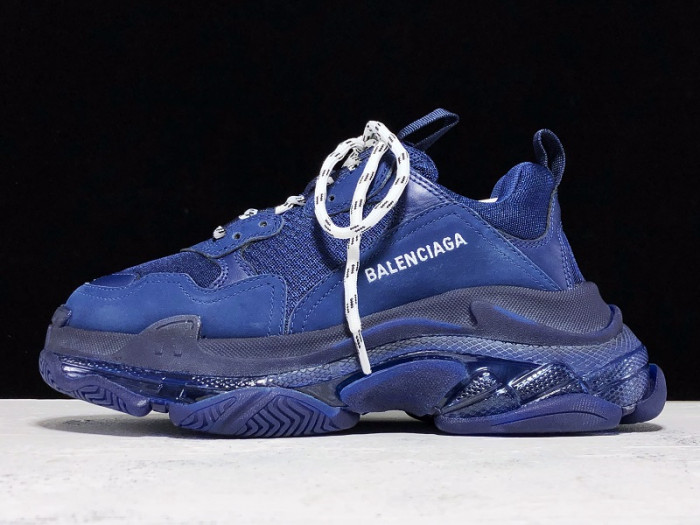 BLCG Triple S Clear Sole Navy 541624 W09O1 4107 - CCSHOES