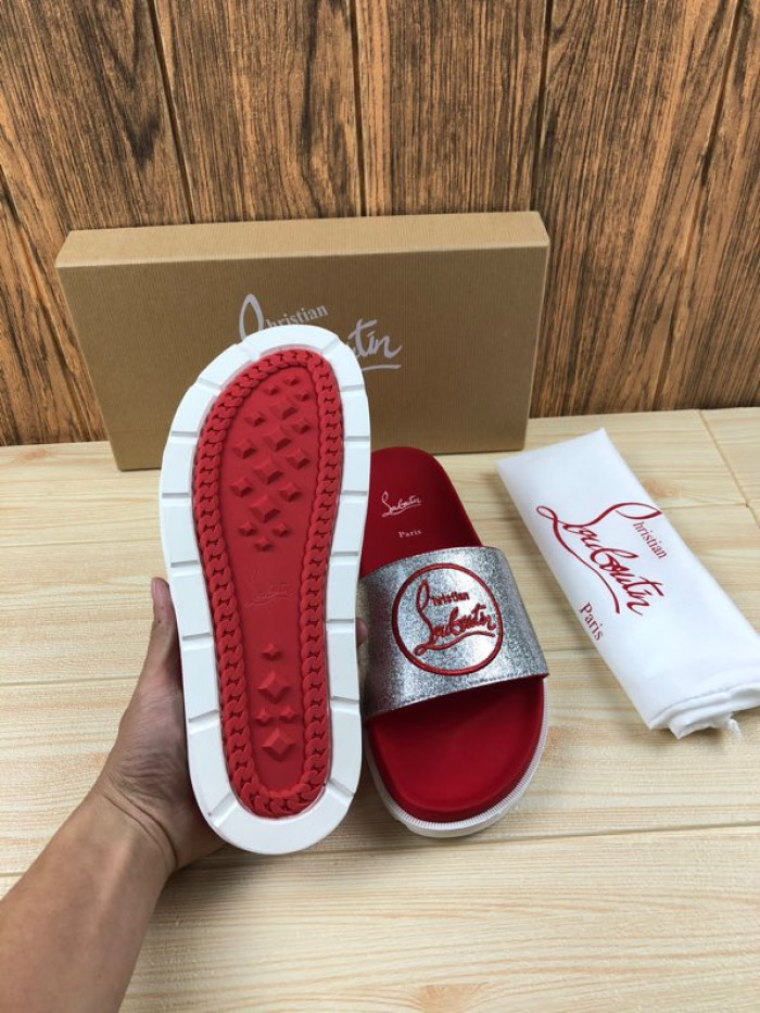 CHRISTIAN LOUBOUTIN SLIPPERS - CCSHOES