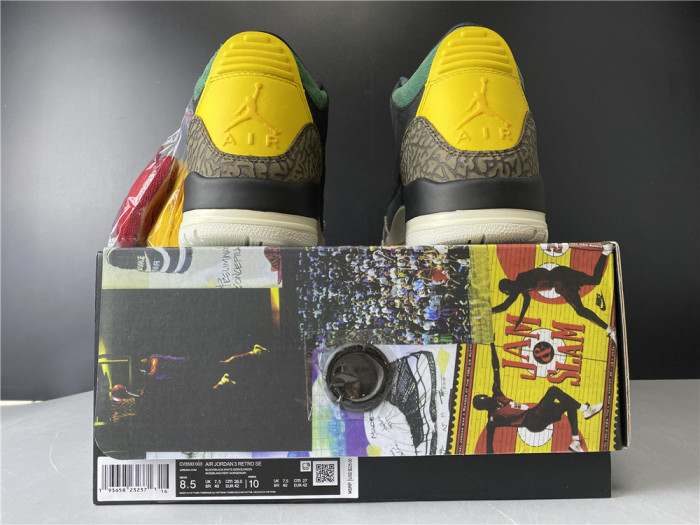Air Jordan 3 Retro SE Animal Instinct 2.0 - CV3583-003 - CCSHOES