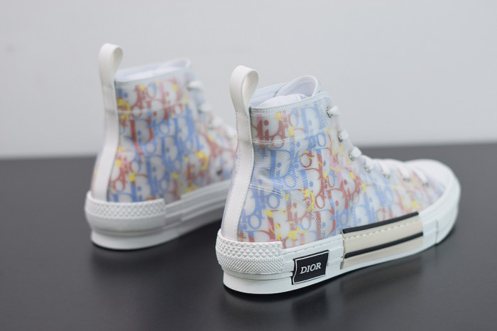 DR B23 OBLIQUE HIGH TOP SNEAKER“CD Ghosting” - CCSHOES