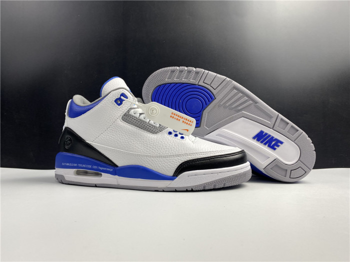 Air Jordan 3 Retro White Blue CT8532-040 - CCSHOES