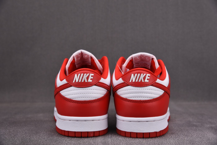 NIKE DUNK LOW UNIVERSITY RED WHITE CU1727-100 - CCSHOES