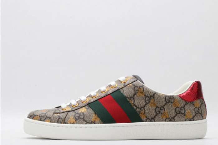 GUCC ACE EMBROIDERED LOW-TOP SNEAKER 548950 9N020 8465 - CCSHOES