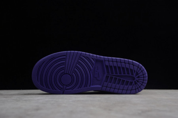 KIDS AIR JORDAN 1 RETRO HIGH OG 'COURT PURPLE' 555088-501 - CCSHOES