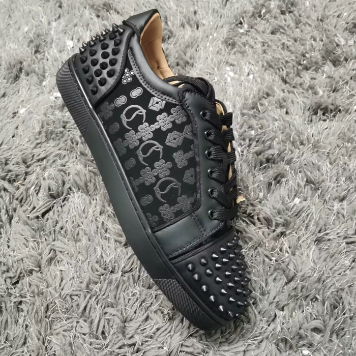 Christian Louboutin Louis Junior Spikes - CCSHOES