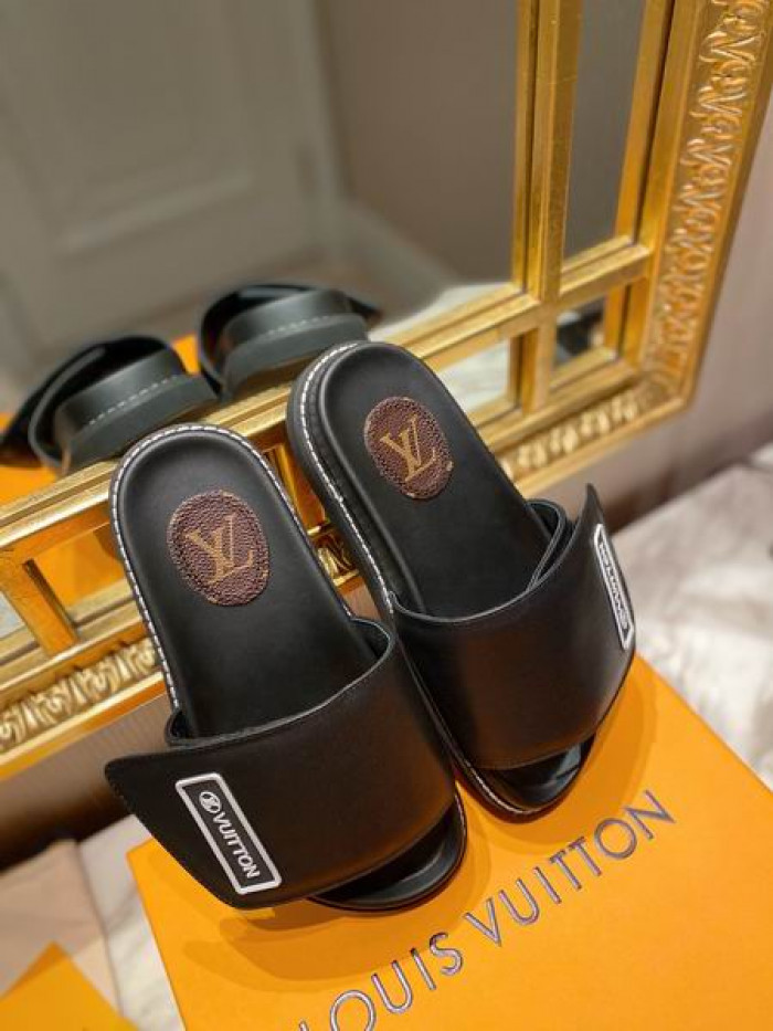 LV SLIPPERS - CCSHOES