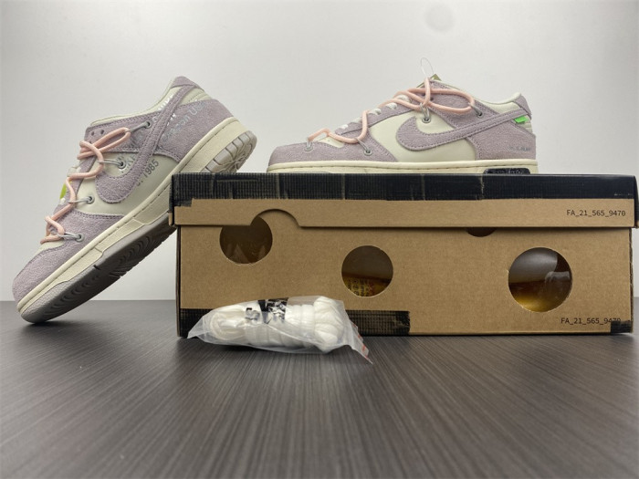 Nike Dunk Low Off-White Lot 12 DJ0950-100 - CCSHOES