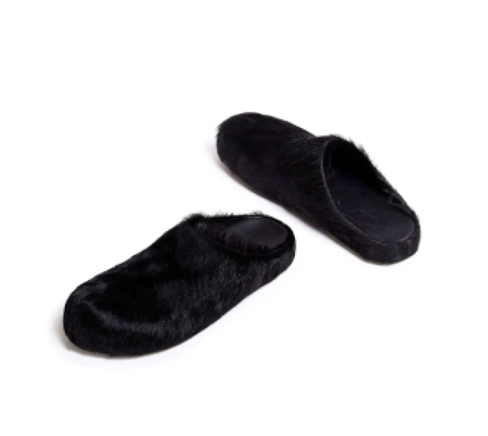 Fussbet Sabot calf-hair slippers - CCSHOES