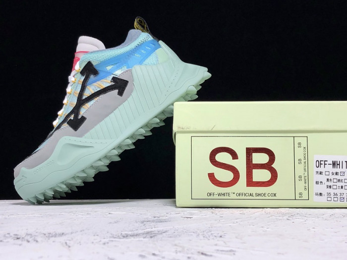 OFF-WHITE C/O ODSY-1000 SNEAKER GREEN - CCSHOES