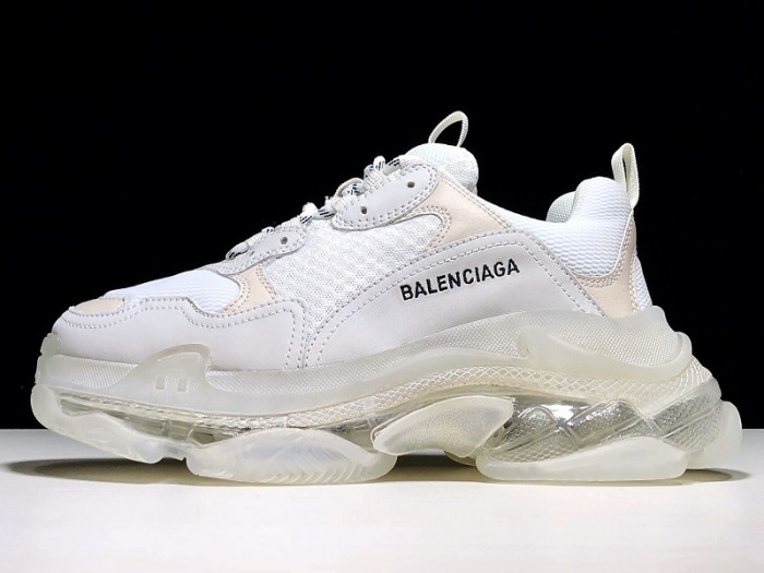 BLCG Triple S Clear Sole White 541624 W09E1 9000 - CCSHOES