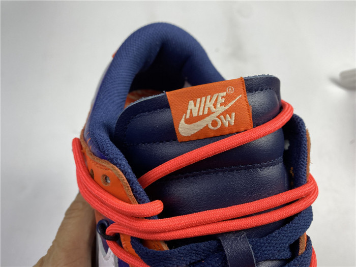 OFF-WHITE X NIKE SB DUNK LOW ORANGE PERPLE WHITE CT0856-801 - CCSHOES