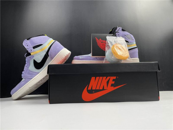 Jordan 1 High Switch Purple Pulse CW6576-500 - CCSHOES