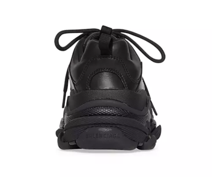 BLCG TRIPLE S BLACK SNEAKER - CCSHOES