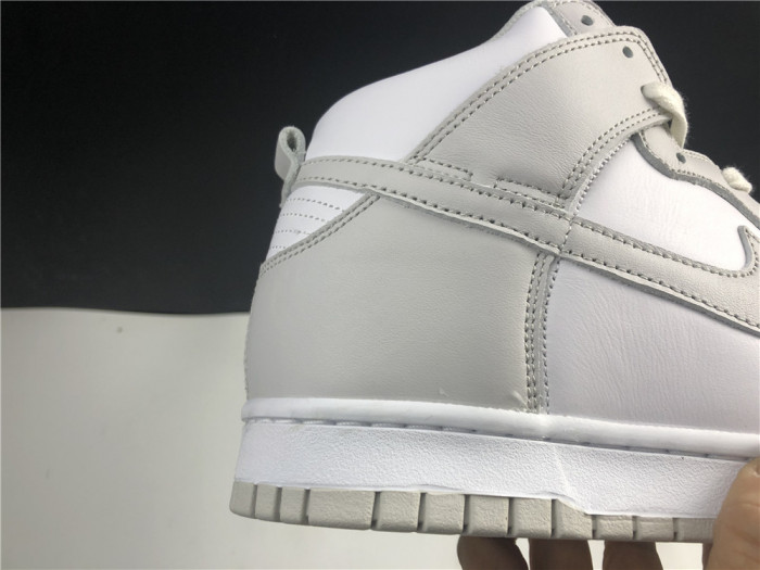 Nike Dunk High Retro White Vast Grey (2021) DD1399-100 - CCSHOES