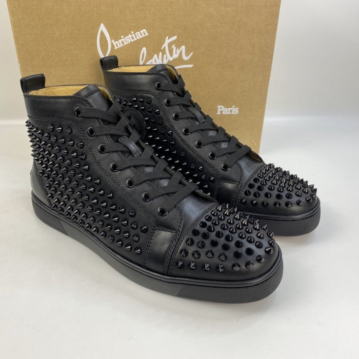 Christian Louboutin Louis Junior Spikes - CCSHOES