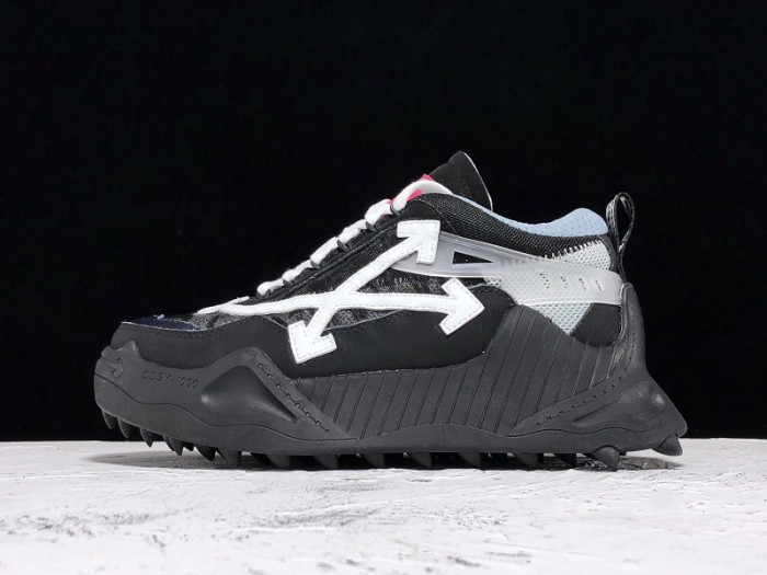 OFF-WHITE C/O ODSY-1000 SNEAKER BLACK - CCSHOES