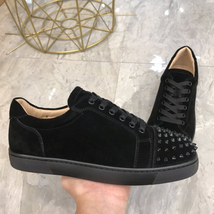 Christian Louboutin Louis Junior Spikes - CCSHOES