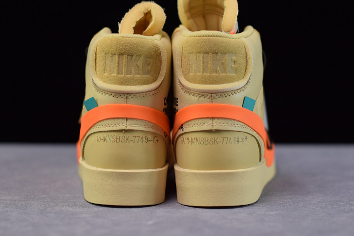 Off-White x Nike Blazer Mid “All Hallows Eve” AA3832-700 - CCSHOES