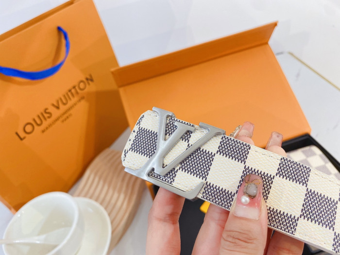 LV Wallet & Belt Set (3.8 CM) - CCSHOES