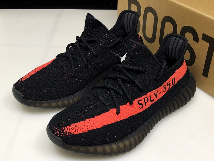 Adidas Yeezy Boost 350 V2 Core Black Red BY9612 - CCSHOES