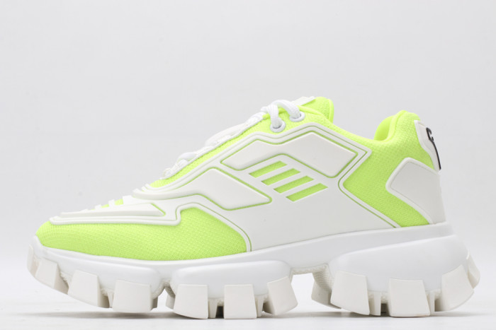 PRAD CLOUDBUST THUNDER KNIT GREEN AND WHITE - CCSHOES