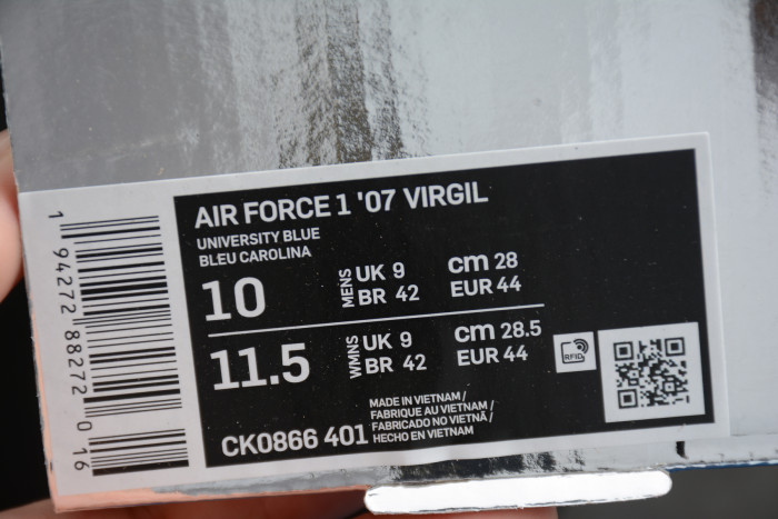 Off- OW x Nike Air Force 1 CK0866-401 - CCSHOES