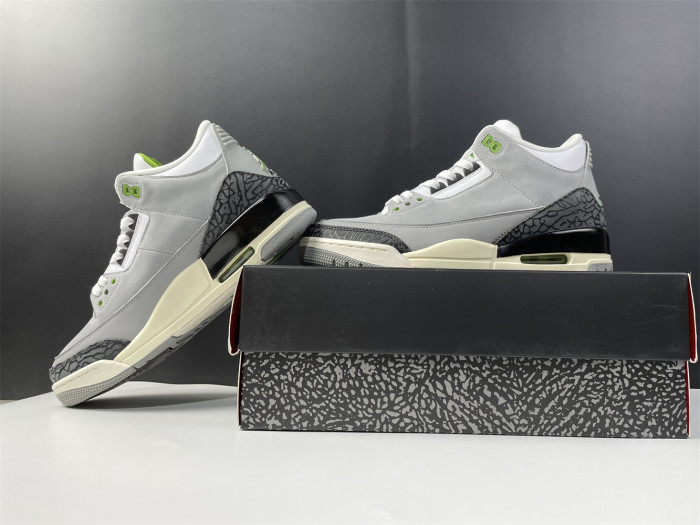 Air Jordan 3 Retro Chlorophyll 136064-006 - CCSHOES