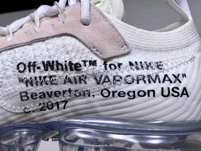 Off-White Nike Air VaporMax 2018 White AA3831-100 - CCSHOES